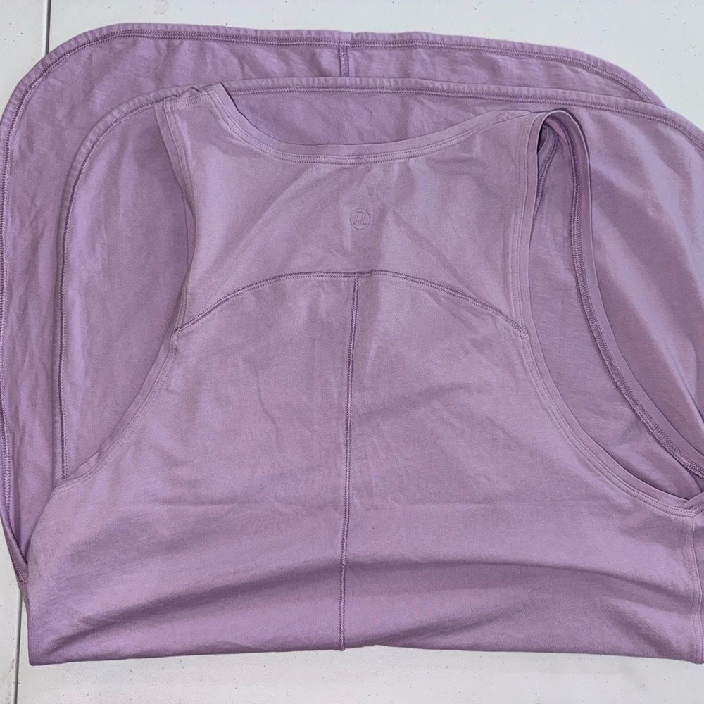 Lululemon Athletica Purple Tank Top
